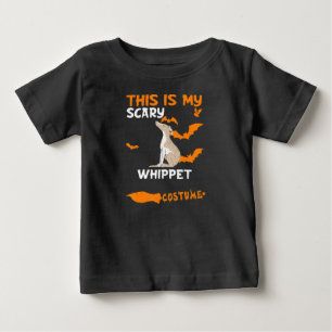 Whippet Costume Halloween Lazy Scary Dog T-Shirt