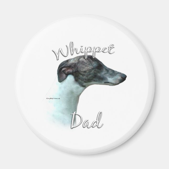 Whippet Dad 2 Magnet (Front)