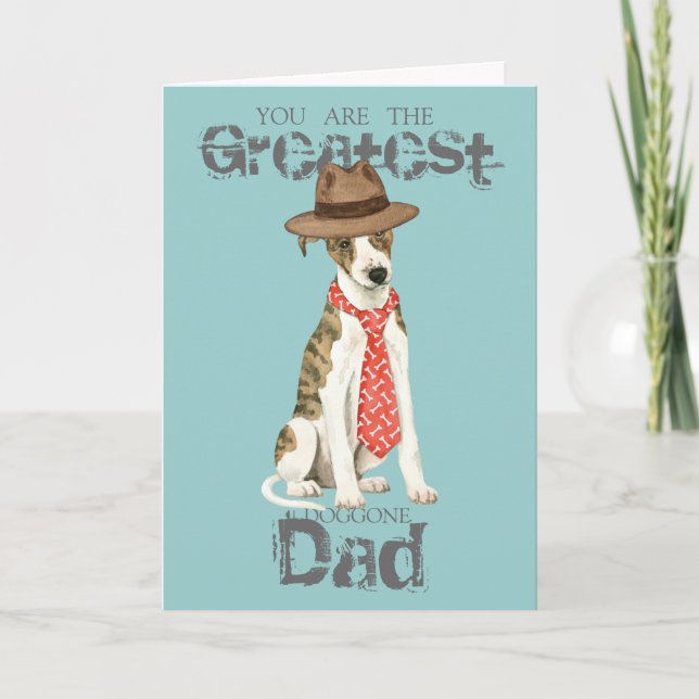Whippet Dad Card (Front)