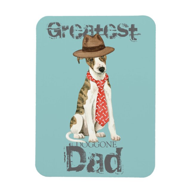 Whippet Dad Magnet (Vertical)