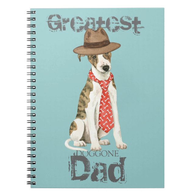 Whippet Dad Notebook (Front)