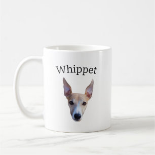 Whippet dog coffee mug