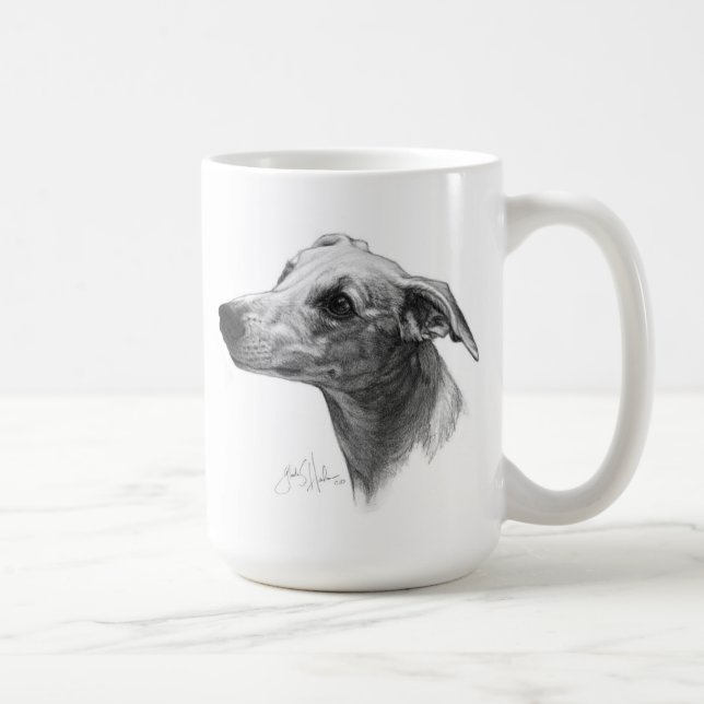 Whippet Dog Mug (Right)