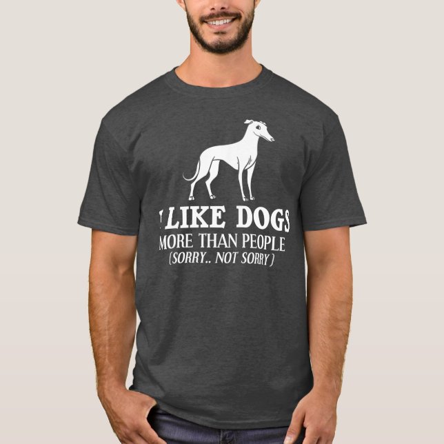 Whippet Dog Puppies Owner Lover _11 T-Shirt (Front)