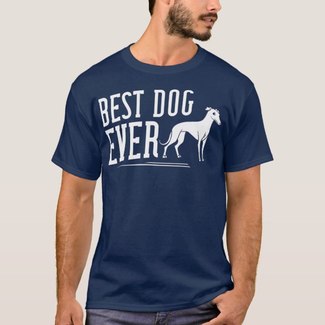 Whippet Dog Puppies Owner Lover T-Shirt (Front)