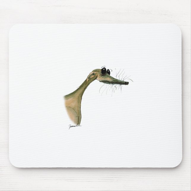 WHIPPET dog, tony fernandes Mouse Pad (Front)