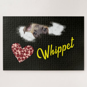 Whippet Eyes Solid Colour 1000 piece Jigsaw Puzzle