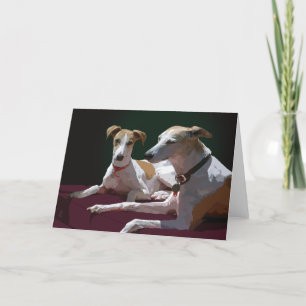whippet friends card