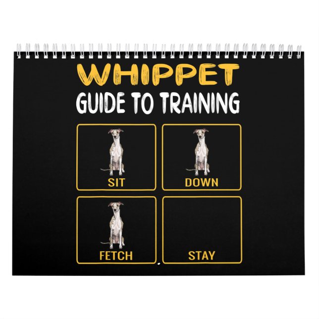 Whippet Guide To Training Dog Obedience Calendar (Cover)