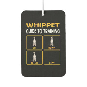 whippet guide to training dog obedience car air freshener