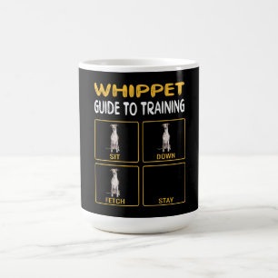 whippet guide to training dog obedience coffee mug