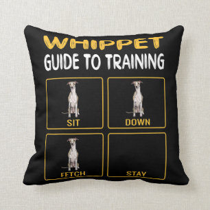 Whippet Guide To Training Dog Obedience Cushion