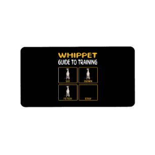 whippet guide to training dog obedience label