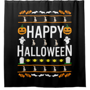 Whippet Halloween Lazy Ugly Costume Dog Tank Top Shower Curtain