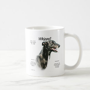 Whippet History Design Coffee Mug