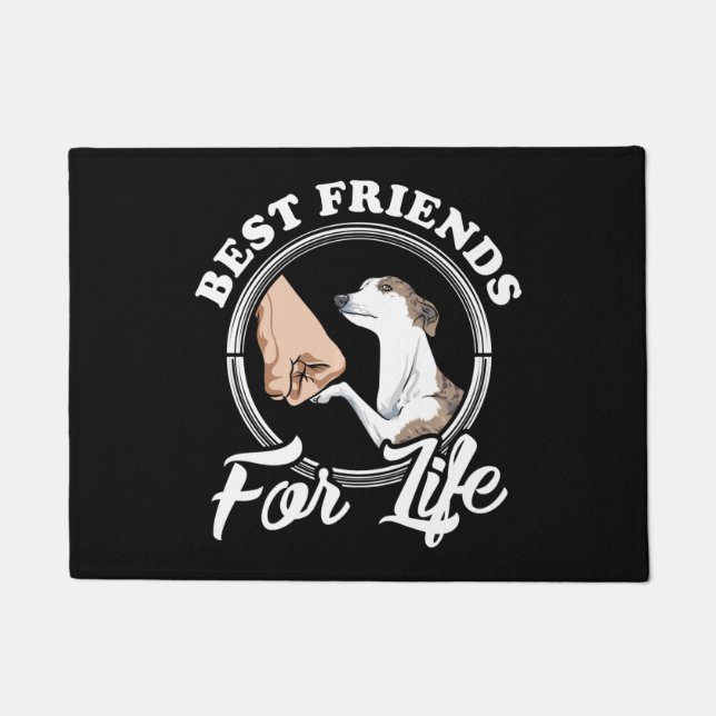 Whippet Lover Gifts Whippet Lovers Sweat Doormat (Front)