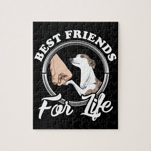 Whippet Lover Gifts Whippet Lovers Sweat Jigsaw Puzzle (Vertical)