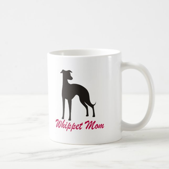 Whippet Mum Coffee Mug (Right)