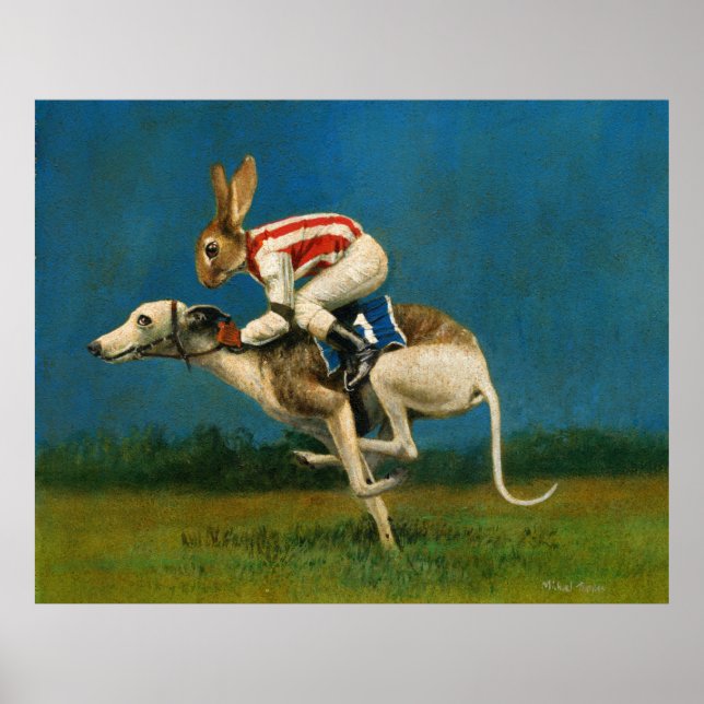 Whippet Racer Print (Front)