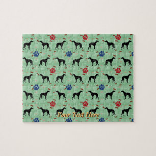 Whippet Shadow Jigsaw Puzzle