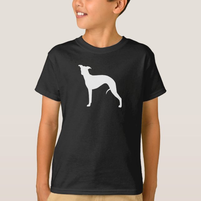 Whippet Silhouette T-Shirt (Front)