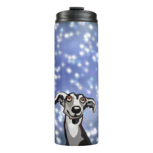 Whippet starry night thermal tumbler