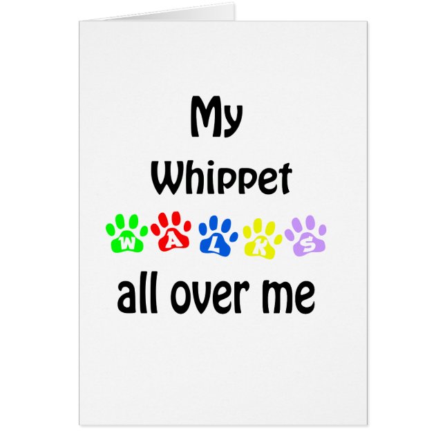 Whippet Walks Design (Front)