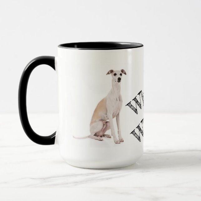Whippet Whisperer Mug (Left)