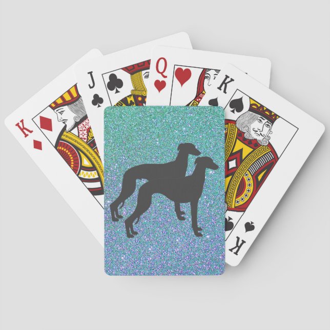 Whippets Playing Cards (Back)