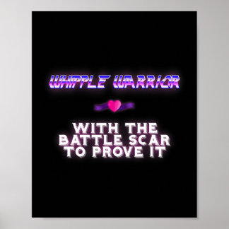 Whipple Warrior Pancreatic Cancer Awareness   Poster