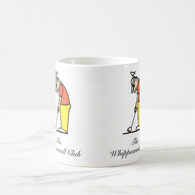 Whippoorwill & Golfer Mug (Center)