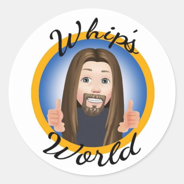 Whip's World Stickers (Front)