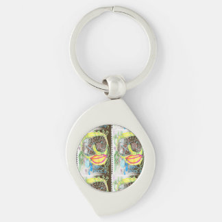 "WHiRL-DROOL$" by thaddeus & crimson's Adam Moyer Key Ring