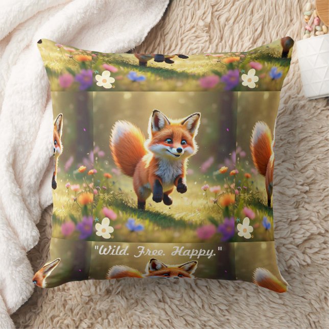 "Whirl of Joy" Cushion (Blanket)