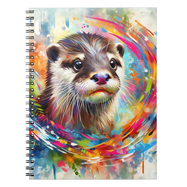 Whirl Otter Notebook (Front)