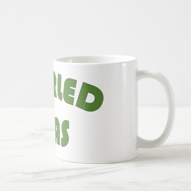 Whirled Peas Coffee Mug (Right)
