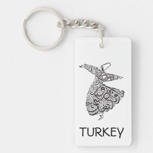 Whirling Dervish Key Ring