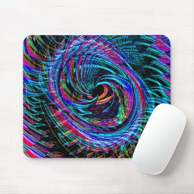 Whirling forever..... mouse pad (With Mouse)