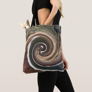 Whirling Mother Earth and water.... Tote Bag