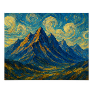 Whirling Peaks Poster