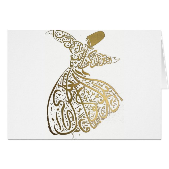 Whirling Sufi Dervish (Front Horizontal)
