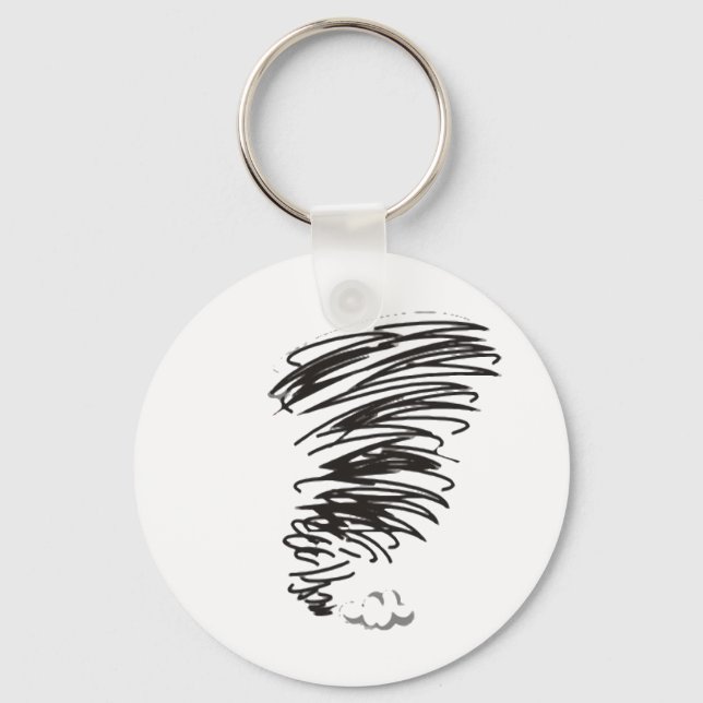 Whirling Tornado Key Ring (Front)