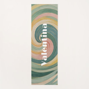 Whirling Whimsy Yoga Mat