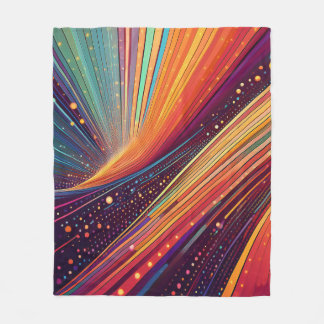 Whirlpool Abstract Fleece Blanket