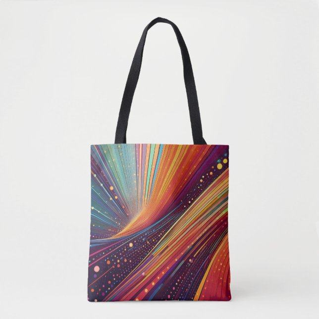 Whirlpool Abstract Tote Bag (Front)