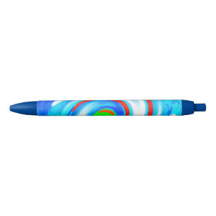 Whirlpool art black ink pen