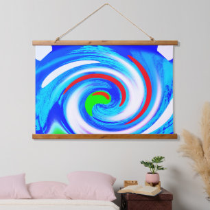 Whirlpool art hanging tapestry