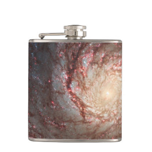 Whirlpool Galaxy Hip Flask