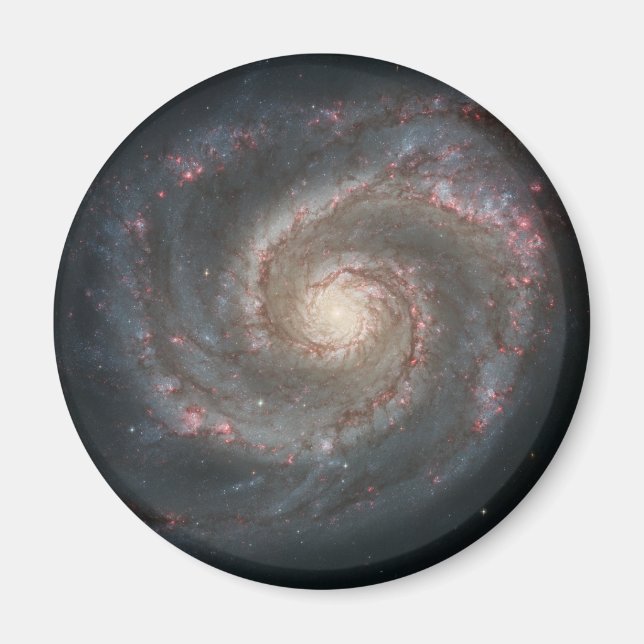 Whirlpool Galaxy (Messier 51A) Magnet (Front)
