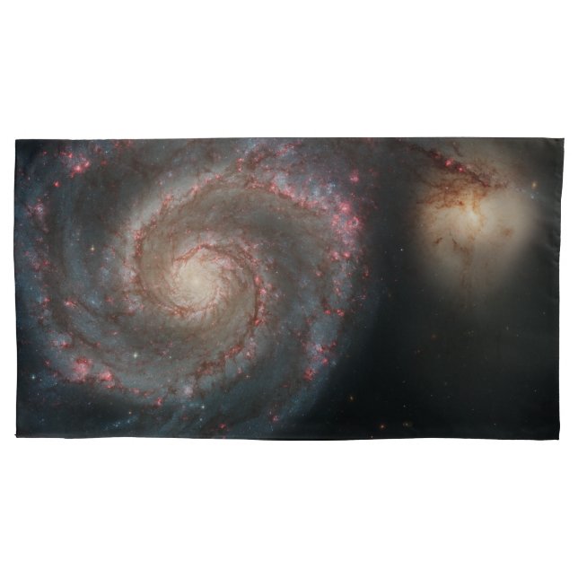 Whirlpool Galaxy Pillowcases (Front-Left)